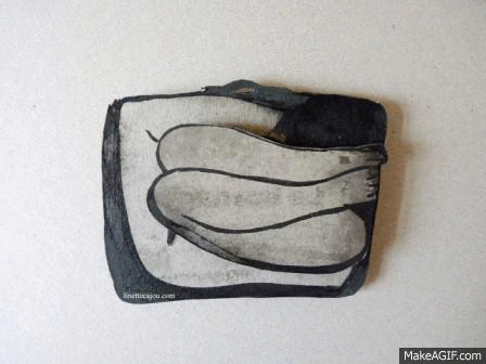 FEMME VALISE ANIMÉES - Linette Cajou