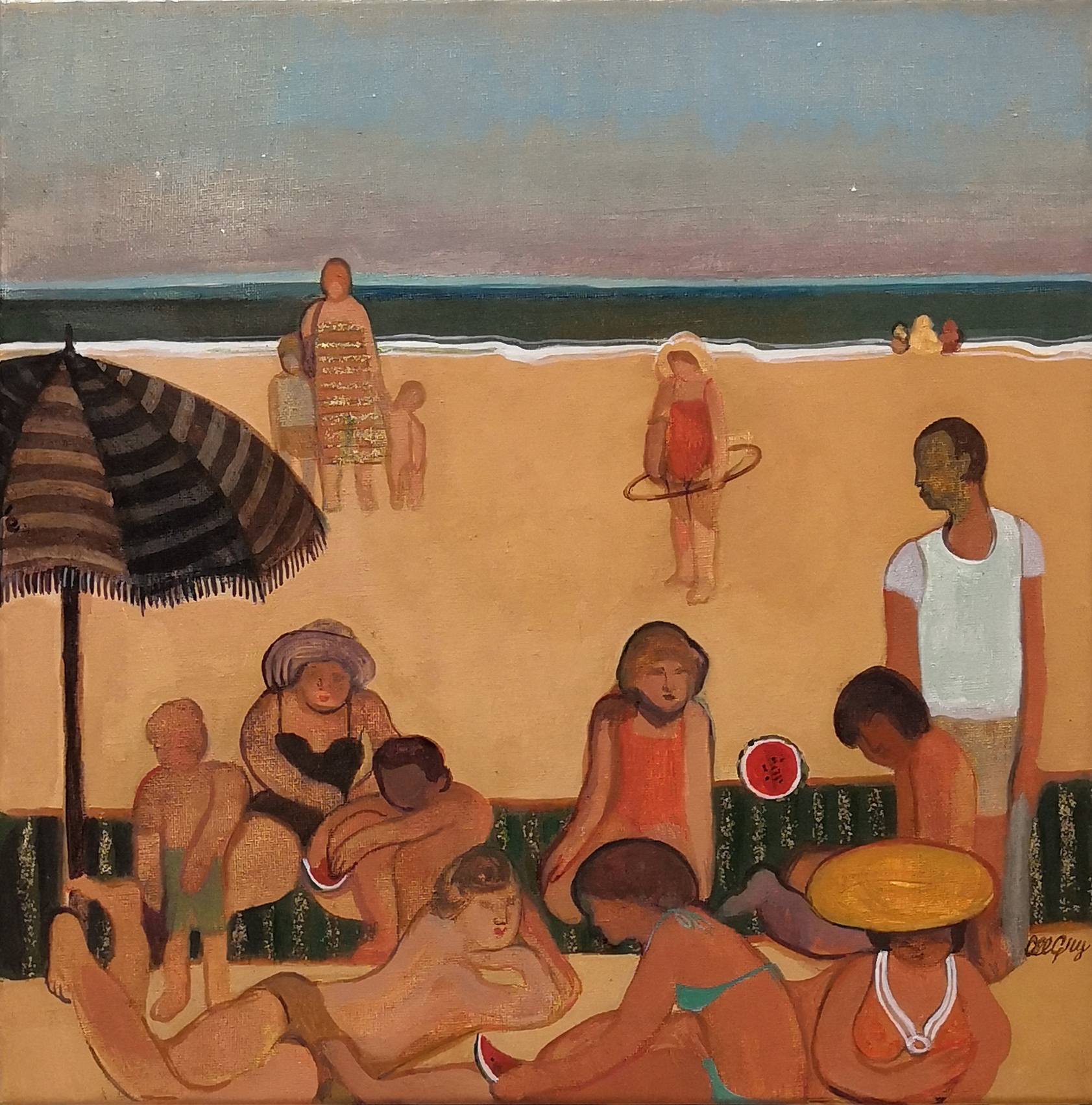 CRÉPUSCULE III - Linette Cajou