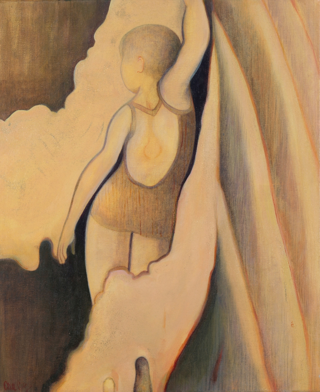 BAIGNEUSE DE MARSEILLE  I - Linette Cajou