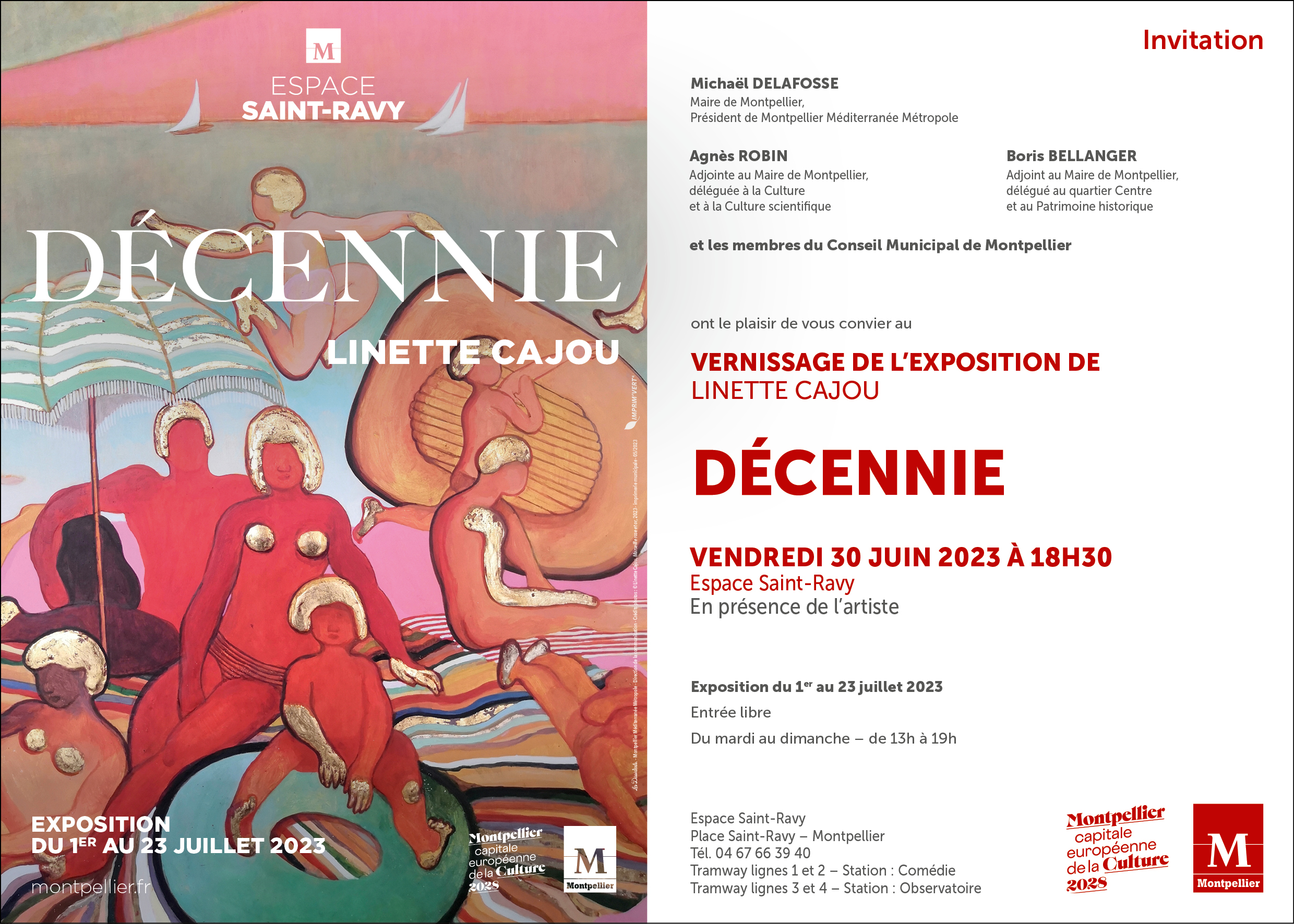 Image 56 - Décennie - Espace Ravy  Montpellier -2024 - Linette Cajou